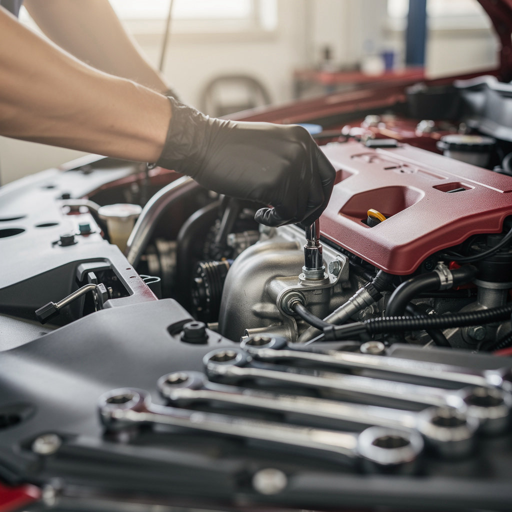 Mira Mesa Auto Techs specialized technician performing expert Honda and Acura repair in San Diego